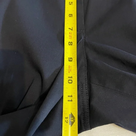 Talbots Dark Navy Girlfriend Chino Petites 12P Relaxed Straight Leg Pant Office - Picture 7 of 10